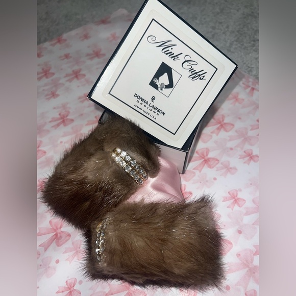 Donna Lawson Designs Mink Cuffs-Medium Color - Picture 3 of 6